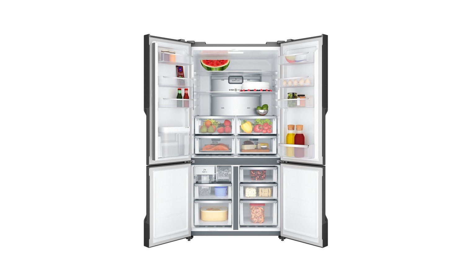 Electrolux 562L UltimateTaste 700 French Door Refrigerator - Black (EQE5660A-B) - Image 4