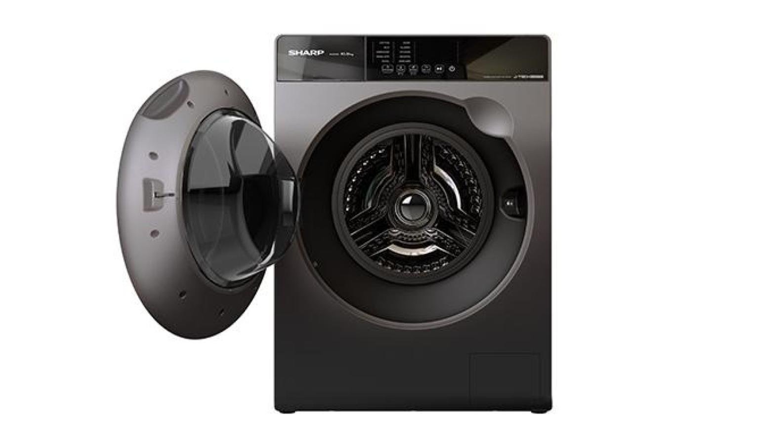 Sharp 10.5kg Front Load Washing Machine ESFK-1054SMG - Image 2