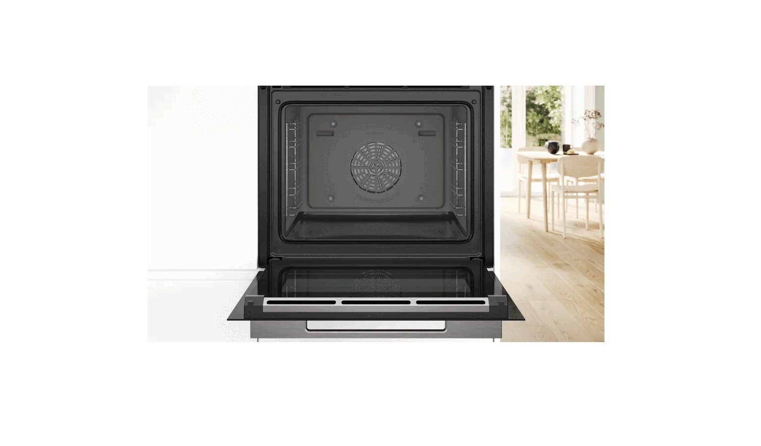 Bosch 60CM Series 8 Built-in Oven - Black (HBG7563B1) - Image 3