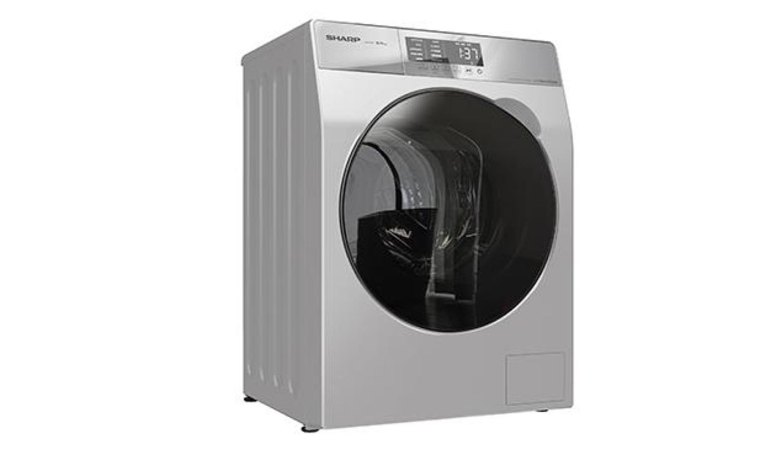 Sharp ESFK852EMW 8.5kg Front Load Washer - White - Image 3